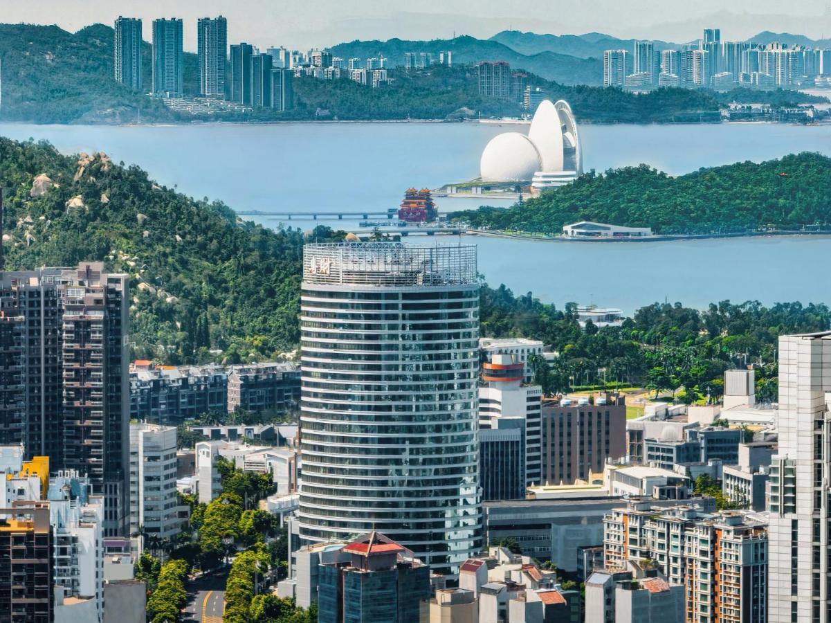 Crowne Plaza Zhuhai City Center By Ihg - Offers Free One-Way Shuttle To Chimelong Ocean Kingdom Dış mekan fotoğraf