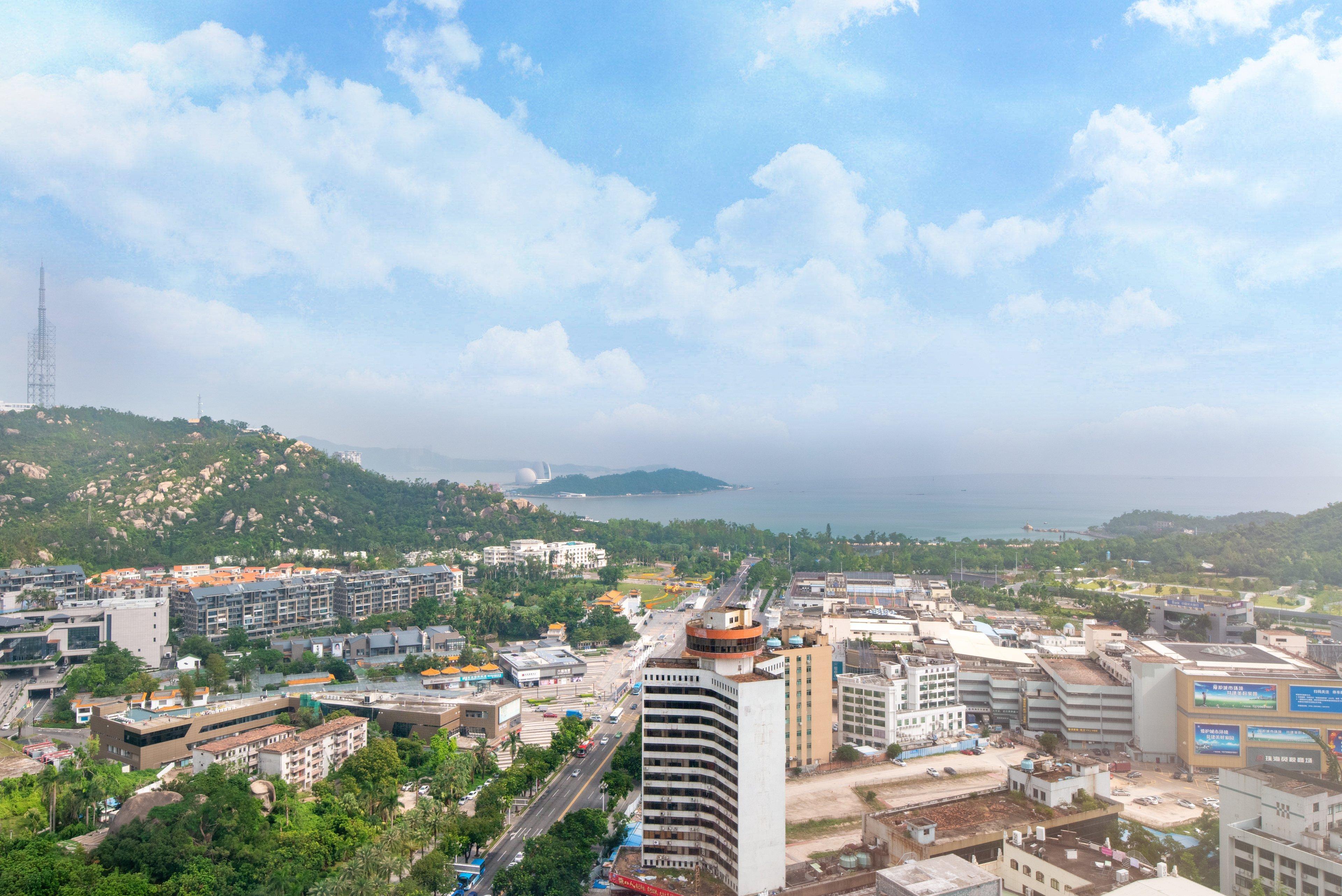 Crowne Plaza Zhuhai City Center By Ihg - Offers Free One-Way Shuttle To Chimelong Ocean Kingdom Dış mekan fotoğraf