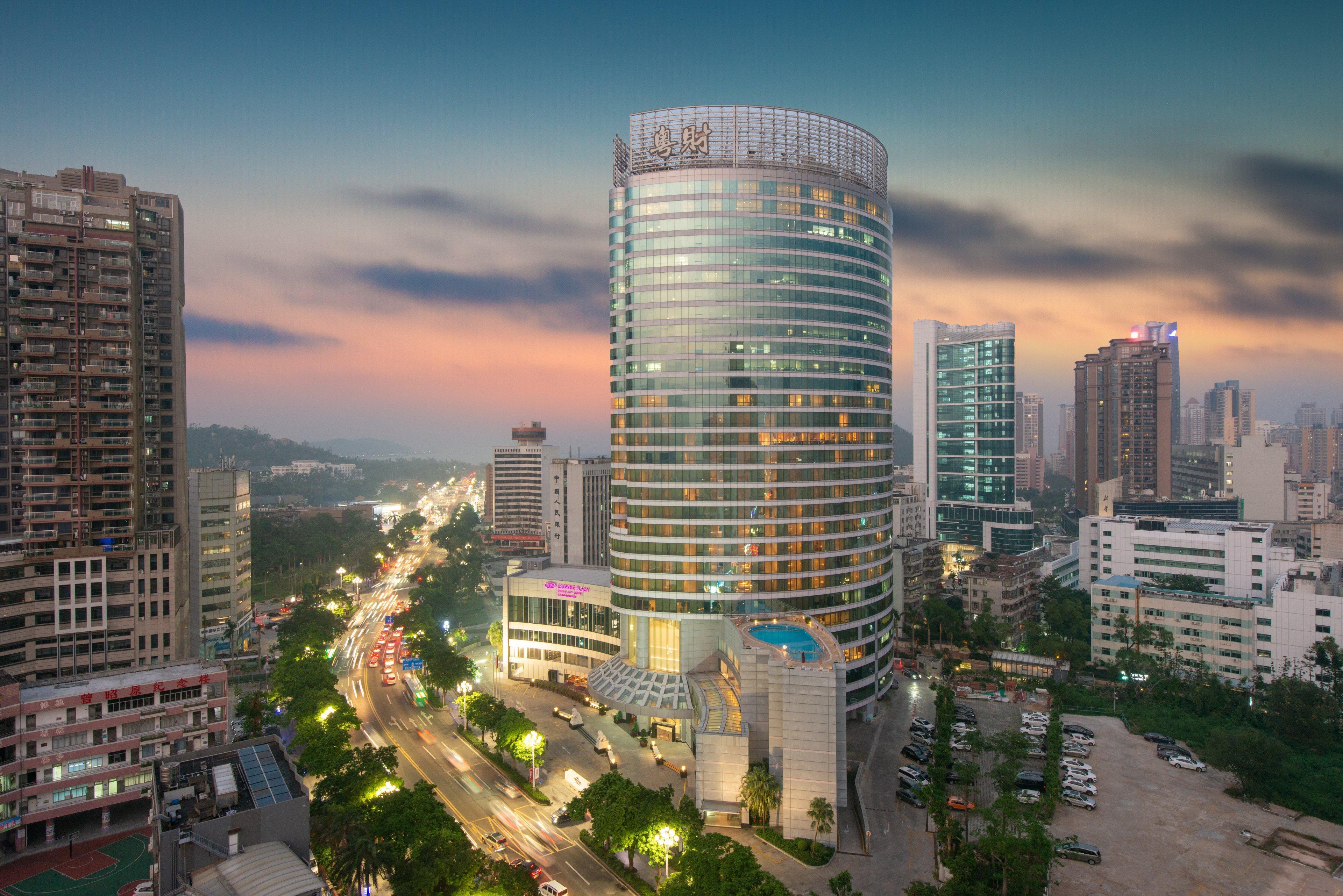 Crowne Plaza Zhuhai City Center By Ihg - Offers Free One-Way Shuttle To Chimelong Ocean Kingdom Dış mekan fotoğraf
