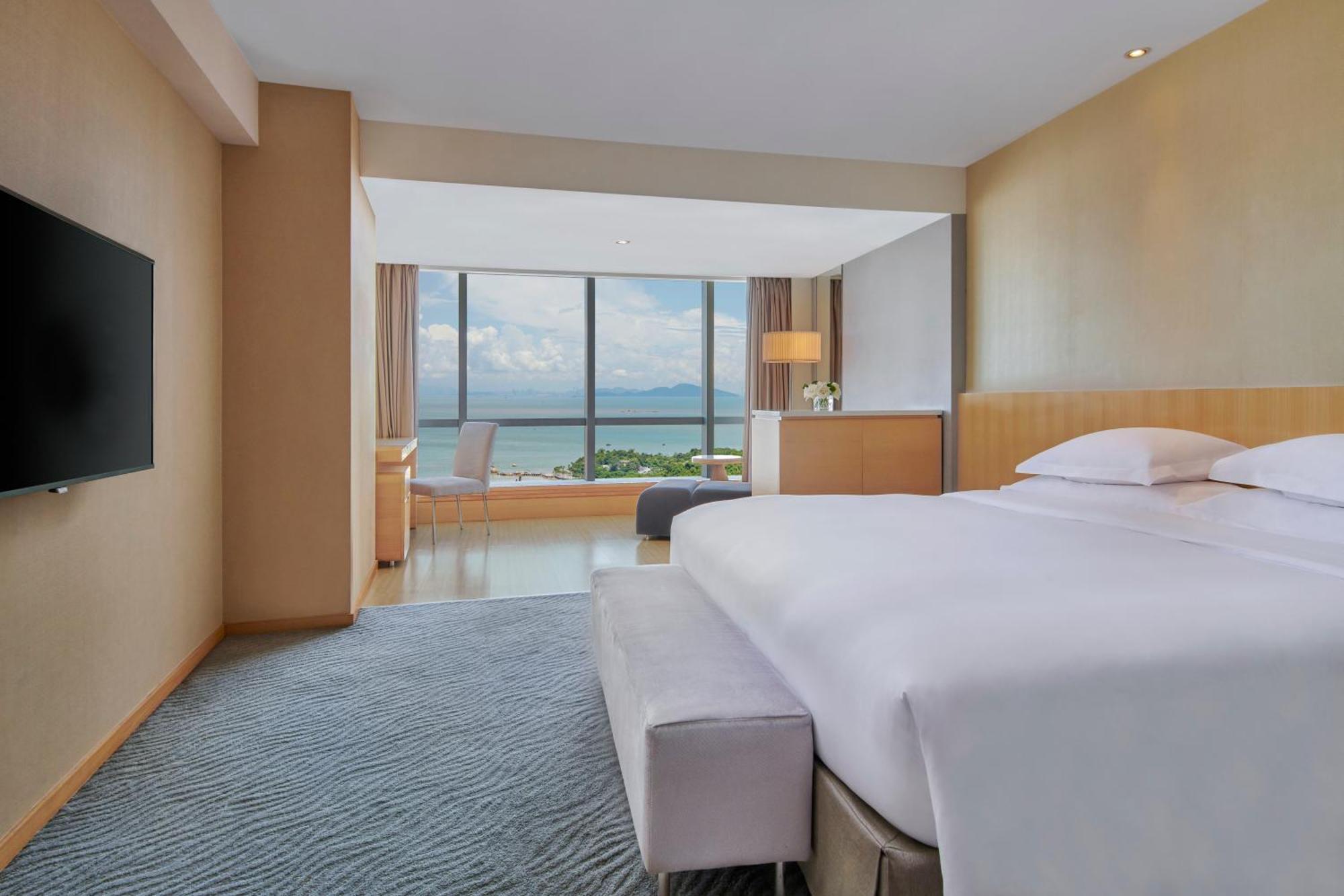 Crowne Plaza Zhuhai City Center By Ihg - Offers Free One-Way Shuttle To Chimelong Ocean Kingdom Oda fotoğraf